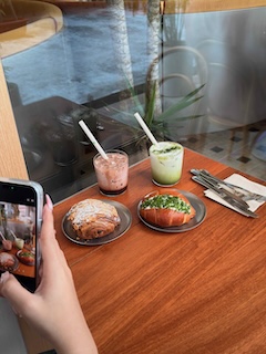 Pastries in the morning